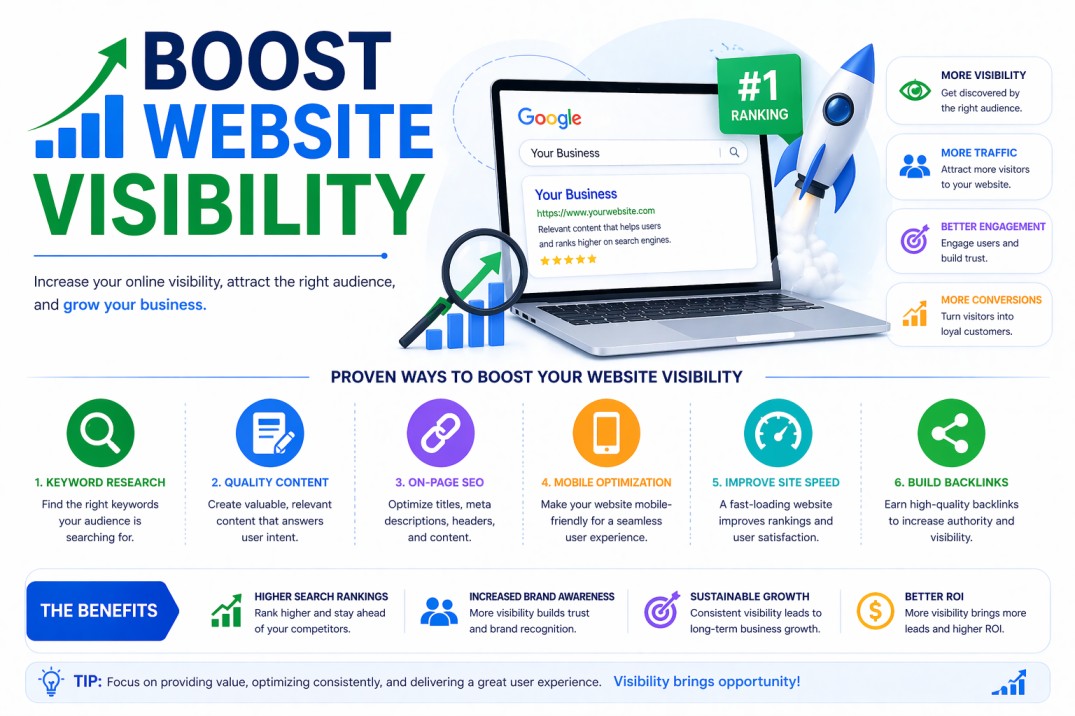 Boost Website Visibility: Drive Targeted Traffic with SEO Strategies