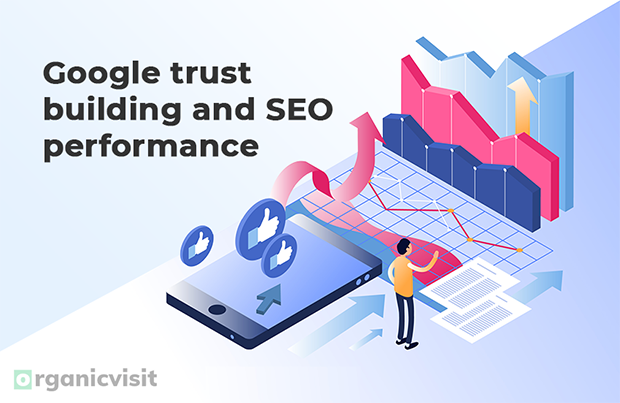 Google trust building and SEO performance